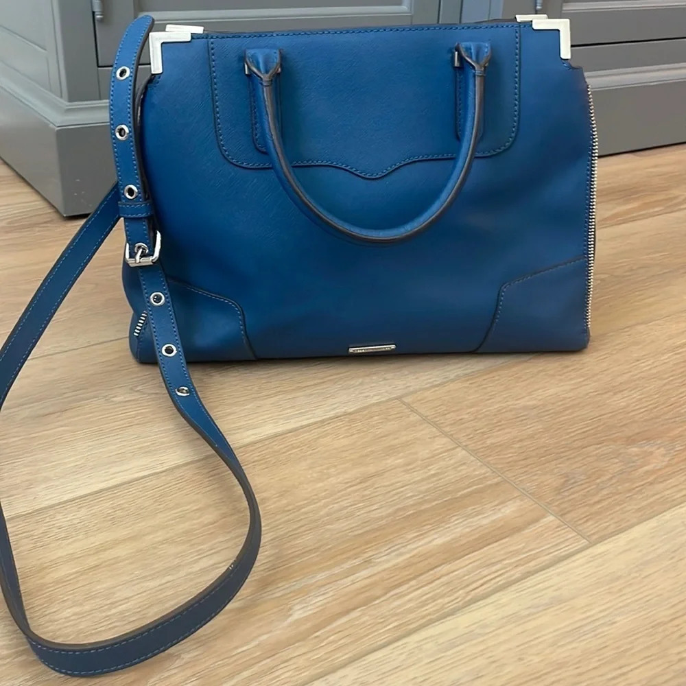 Rebecca minkoff blue amorous satchel